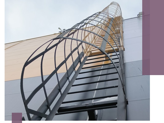 Изготовление и монтаж пожарных лестниц в Мариинске профессионально