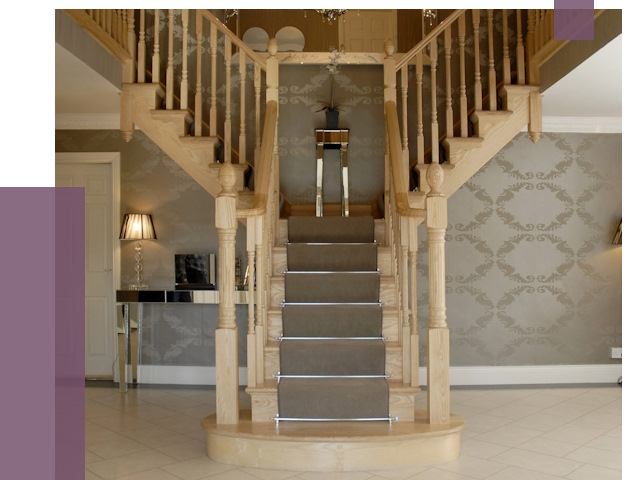 Монтаж деревянных лестниц в Мариинске от 7598 руб. 