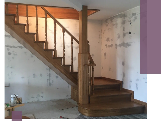 Ремонт деревянных лестниц в Мариинске: быстро и качественно