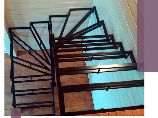 Изготовление металлических лестниц любой сложности в Мариинске