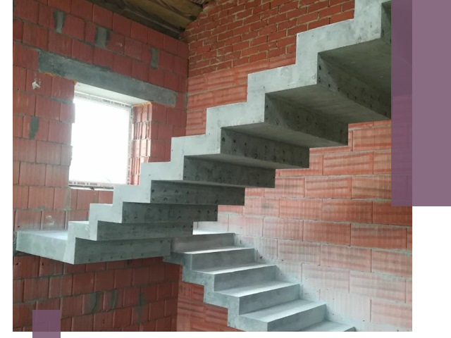 Бетонные лестницы под ключ в Мариинске: монтаж, демонтаж, ремонт