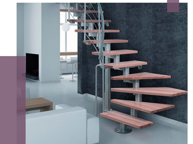 Модульные лестницы в Мариинске от 16827 руб. — купить в ПРОЛЁТ-Мрн