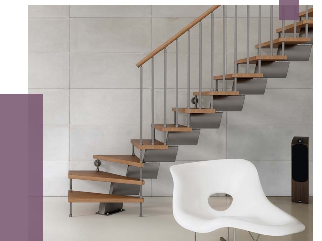 Монтаж модульных лестниц в Мариинске от 6323 руб. 