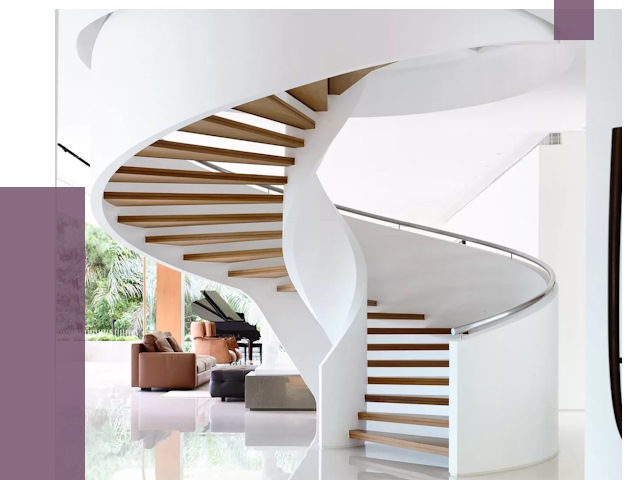 Винтовые лестницы в Мариинске под ключ от 48441 руб. | ПРОЛЁТ-Мрн