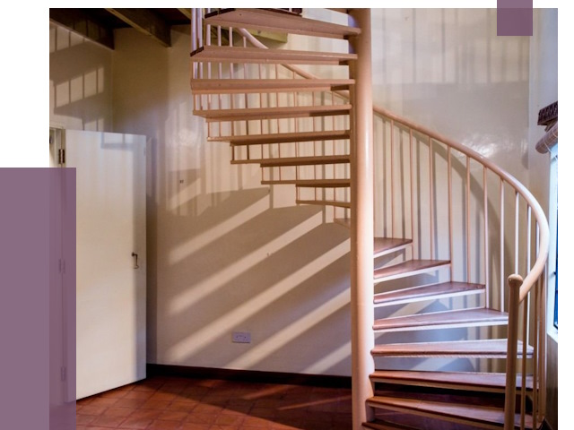 Изготовление винтовых лестниц на заказ в Мариинске от 75975 руб. | ПРОЛЁТ-Мрн