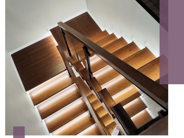 Изготовление П-образных лестниц под ключ в Мариинске