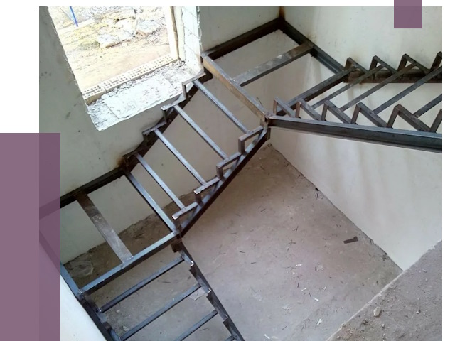 Монтаж лестниц на металлокаркасе в Мариинске от 12748 руб. — ПРОЛЁТ-Мрн