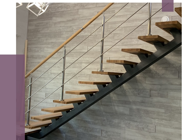 Изготовление лестниц на монокосоуре в Мариинске от 75975 руб. 