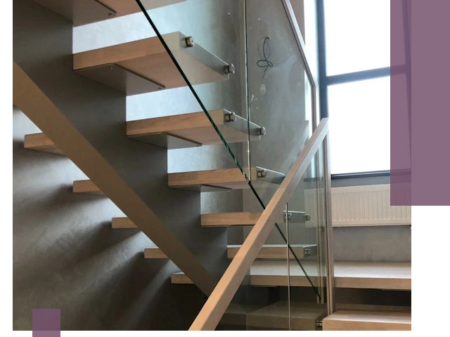 Изготовление лестниц на монокосоуре в Мариинске с монтажом и гарантией