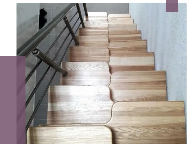 Лестницы гусиный шаг в Мариинске от 13002 руб. под ключ | ПРОЛЁТ-Мрн