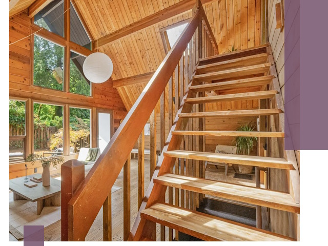 Лестницы для дачи под ключ в Мариинске — изготовление и монтаж