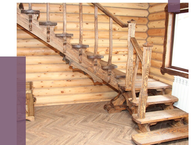 Лестницы в баню в Мариинске от 19070 руб. — изготовление | ПРОЛЁТ-Мрн