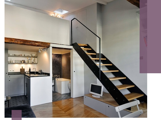 Лестницы на антресоль под ключ в Мариинске — изготовление и монтаж