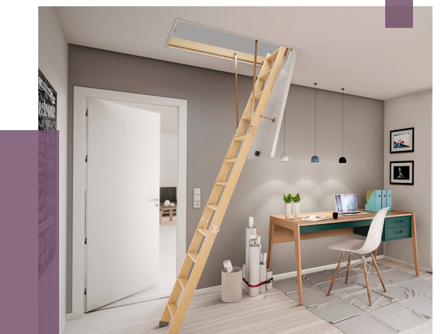 Чердачные лестницы в Мариинске — от 14532 руб. | ПРОЛЁТ-Мрн