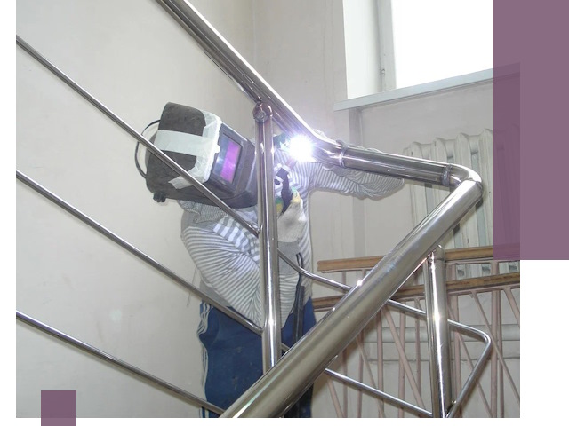 Монтаж перил и ограждений качественно в Мариинске