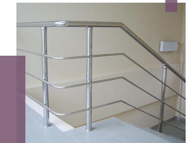 Алюминиевые перила в Мариинске от 6323 руб. под ключ | ПРОЛЁТ-Мрн