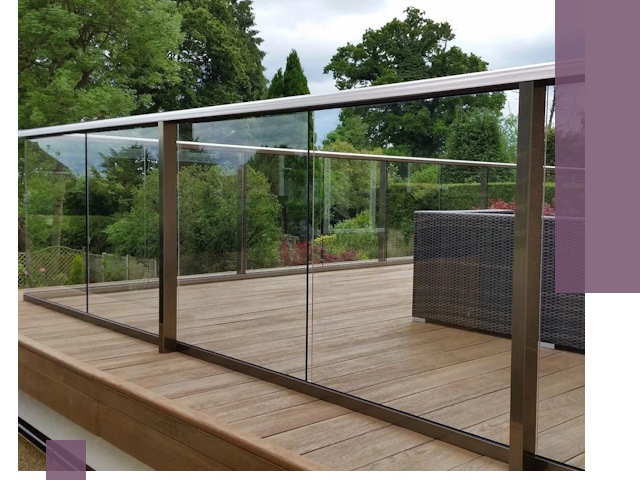 Алюминиевые перила на заказ в Мариинске — монтаж и гарантия