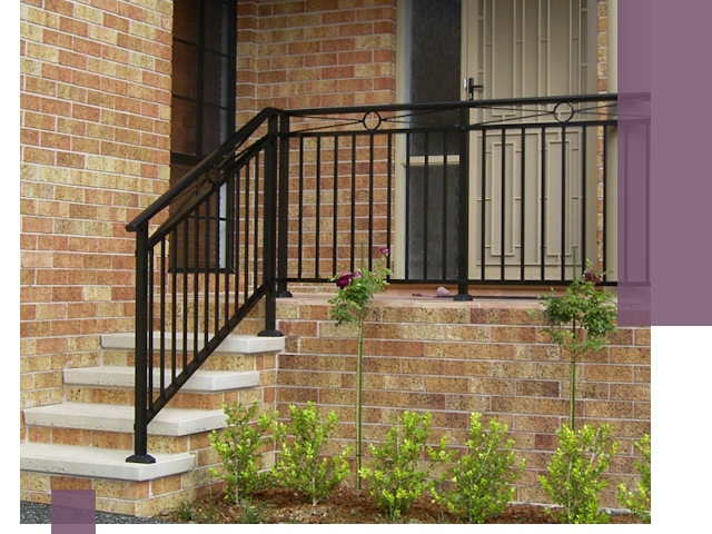 Уличные перила из металла под ключ в Мариинске