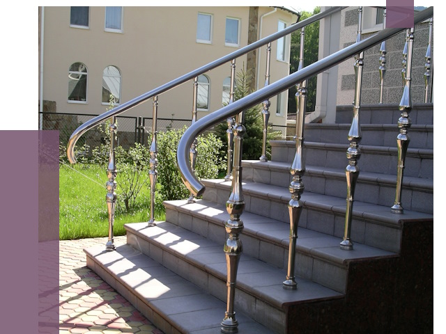 Перила для крыльца в Мариинске от 10708 руб. — монтаж ПРОЛЁТ-Мрн