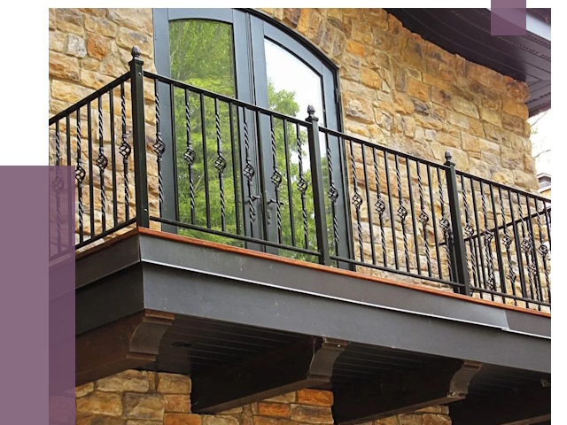 Балконные ограждения в Мариинске от 8005 руб. — купить | ПРОЛЁТ-Мрн