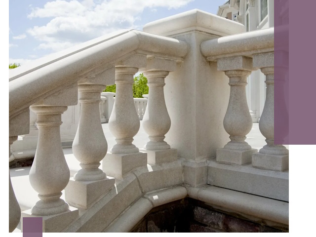 Балюстрады из металла и камня под ключ в Мариинске