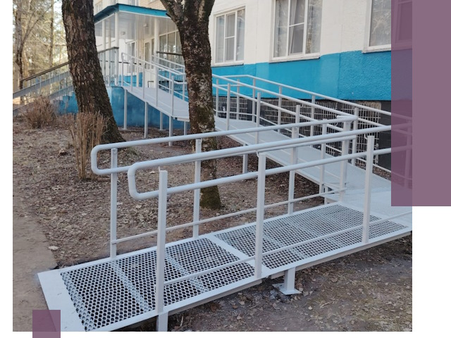 Пандусы под ключ в Мариинске: изготовление, монтаж и демонтаж