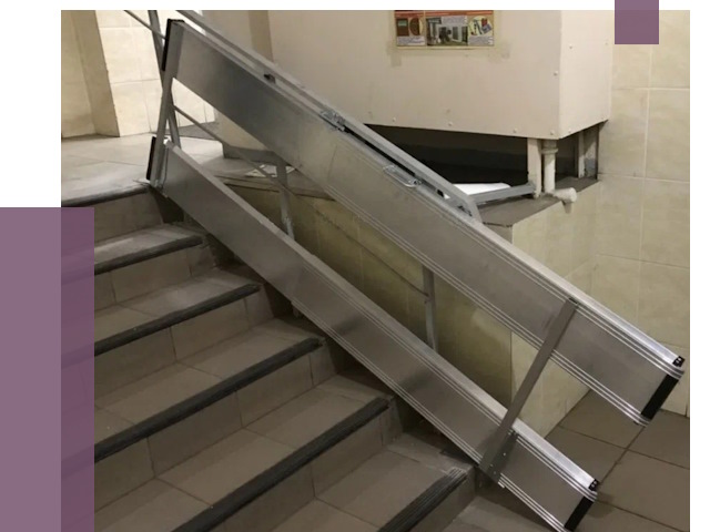 Откидные пандусы в Мариинске от 6629 руб. — купить | ПРОЛЁТ-Мрн