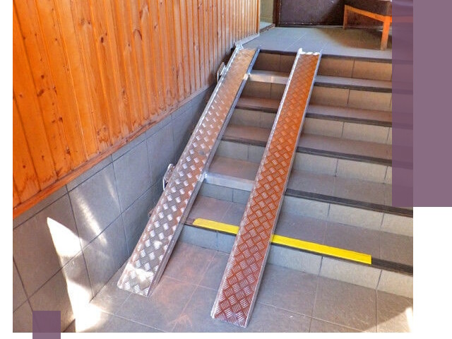 Складные пандусы под заказ и монтаж в Мариинске