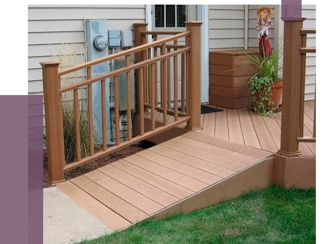 Пандус на крыльцо в Мариинске под ключ от 7750 руб. 