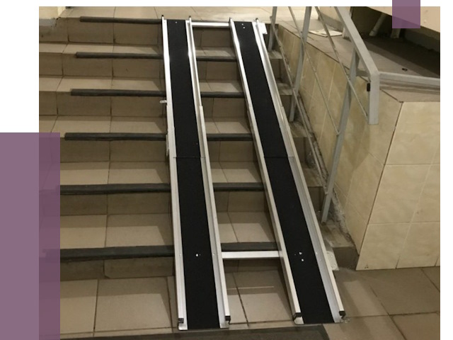 Установка пандуса в подъезд в Мариинске от 7954 руб. под ключ | ПРОЛЁТ-Мрн