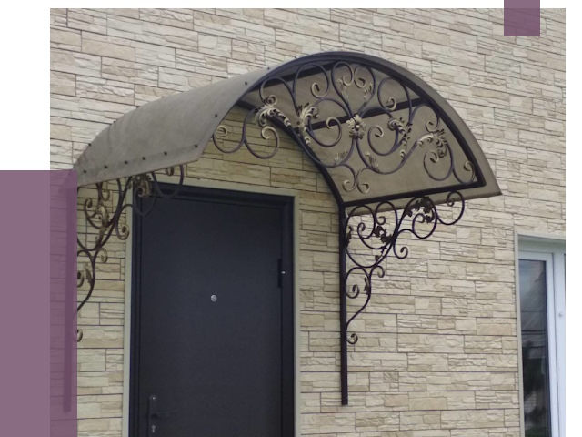 Ремонт козырьков в Мариинске от 7394 руб.  | ПРОЛЁТ-Мрн