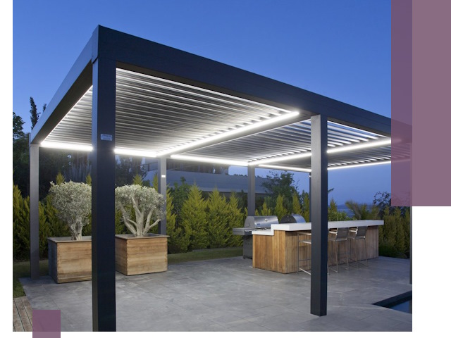 Навесы отдельно стоящие под ключ в Мариинске из металла и поликарбоната