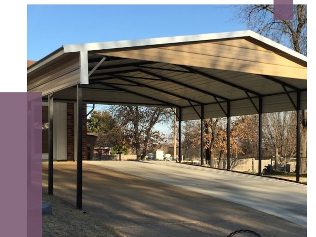 Двускатные навесы в Мариинске от 8005 руб.  | ПРОЛЁТ-Мрн