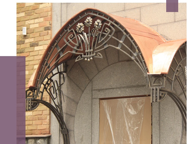 Арочные козырьки в Мариинске от 14532 руб. 