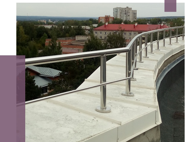 Парапеты и ограждения кровли в Мариинске от 4946 руб. 