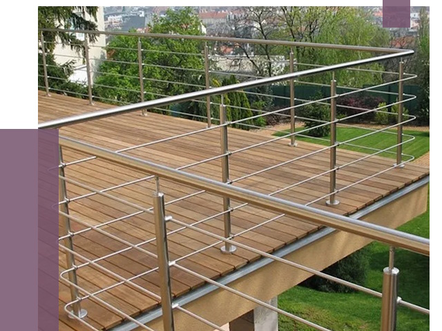 Алюминиевые парапеты в Мариинске под ключ от 7750 руб. 