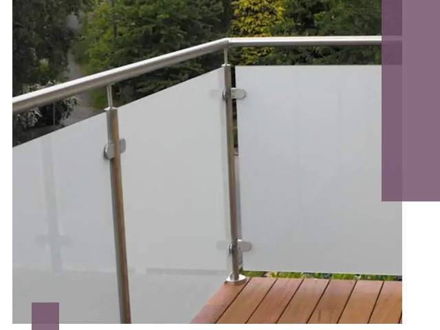 Алюминиевые парапеты для балконов и террас в Мариинске