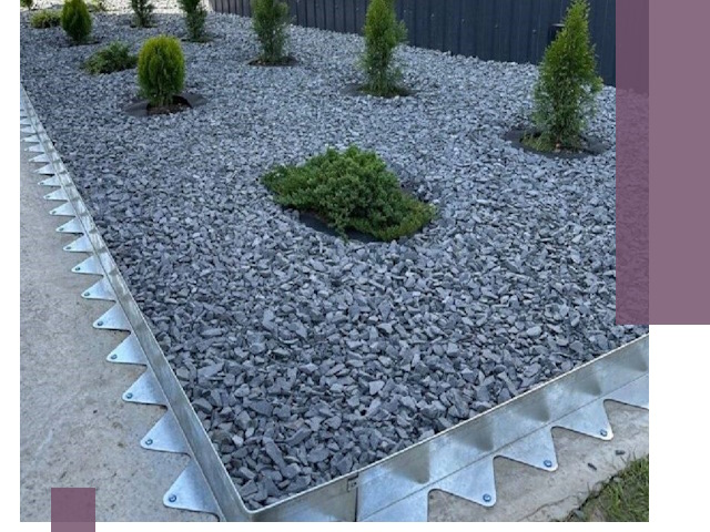 Оцинкованные металлические бордюры под заказ в Мариинске