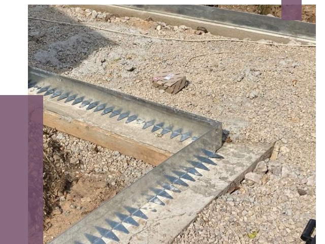 Нержавеющие бордюры в Мариинске от 4793 руб. под ключ | ПРОЛЁТ-Мрн