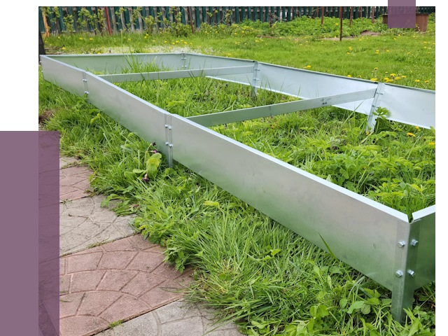 Металлические бордюры для грядок в Мариинске от 1785 руб. 