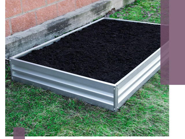 Металлические бордюры для грядок в Мариинске: прочность и аккуратность