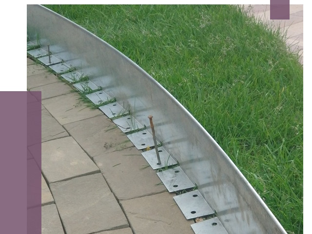 Металлические бордюры для тротуаров в Мариинске от 8668 руб.