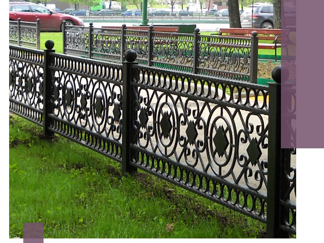 Секционные газонные ограждения под ключ в Мариинске