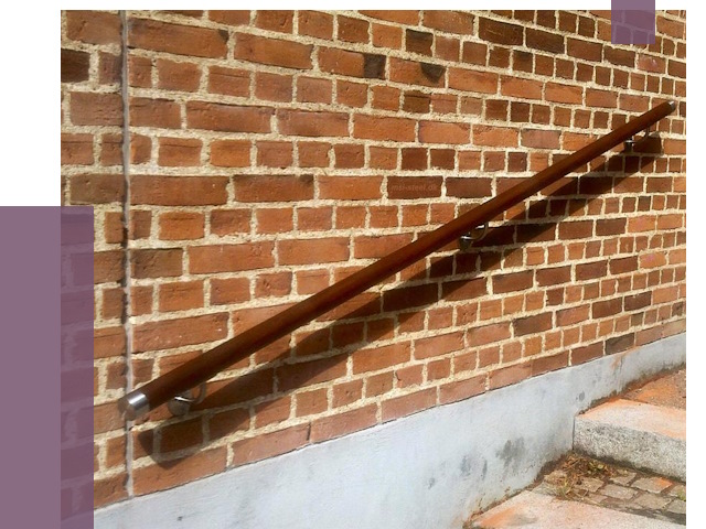 Изготовление пристенных поручней в Мариинске от 4436 руб. — ПРОЛЁТ-Мрн