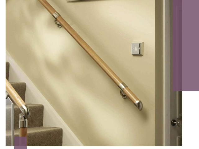 Монтаж пристенных поручней профессионально в Мариинске