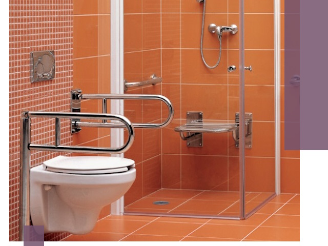 Изготовление поручней для инвалидов в Мариинске под ключ