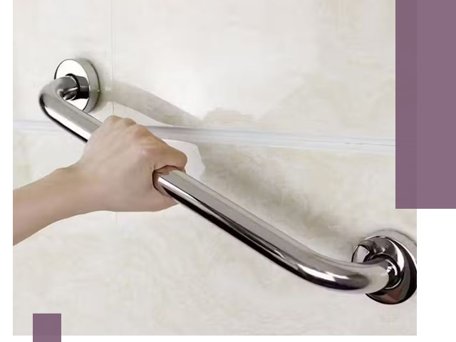 Монтаж поручней для инвалидов в Мариинске качественно и надежно